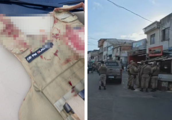 Cabo da PM é baleado na cabeça em ataque do CV no Nordeste de Amaralina