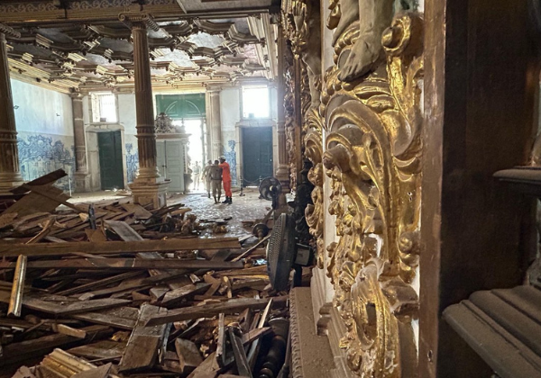 Igreja de São Francisco segue fechada após um ano do desabamento que deixou um morto e feridos