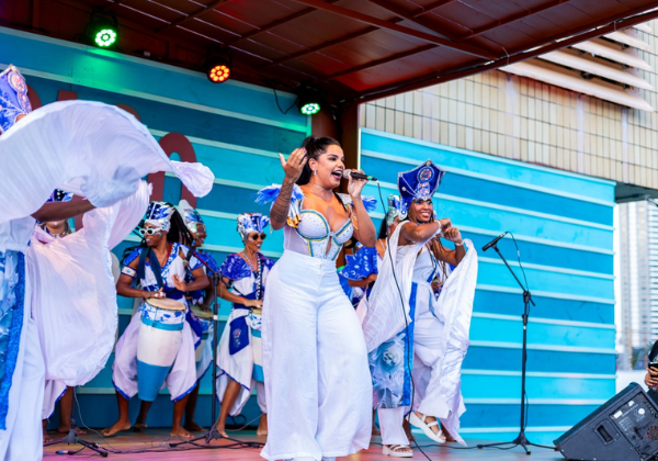 Filhas de Gandhy levam 60 percussionistas, 60 baianas e 150 dançarinas ao Carnaval 2026