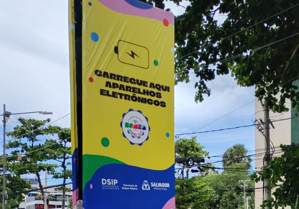 Carnaval de Salvador ganha estações de recarga gratuitas para eletrônicos nos circuitos oficiais