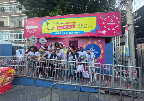 Secretaria de Saúde aumenta em 120% testagem no Carnaval de Salvador