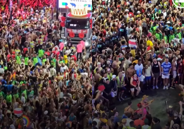 Vídeo: foliões de Daniela Mercury abrem roda no circuito Dodô ao som de 'Oyá por nós'