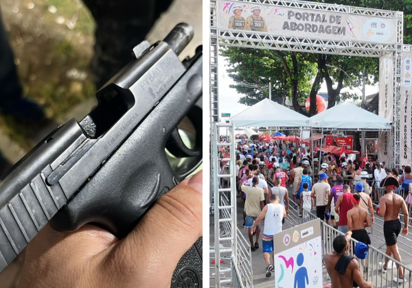 Cordeiro é preso com pistola na mochila no Morro do Gato