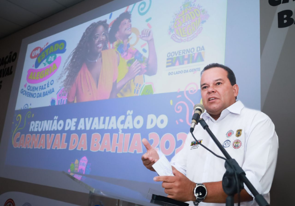 Geraldo Júnior destaca Carnaval sem homicídios na Bahia durante última reunião de avaliação