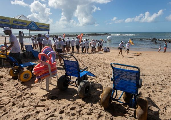 ParaPraia inicia temporada de banho assistido neste sábado (21) e domingo (22)