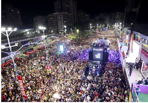 Redes do Governo da Bahia alcançam 252 milhões de contas durante o Carnaval 2026