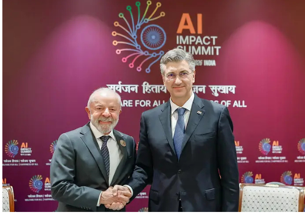 Lula e premiê da Croácia defendem avanço do acordo Mercosul-União Europeia