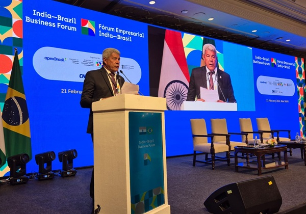 Jerônimo apresenta potencial da Bahia para empresários e autoridades no Fórum Índia-Brasil