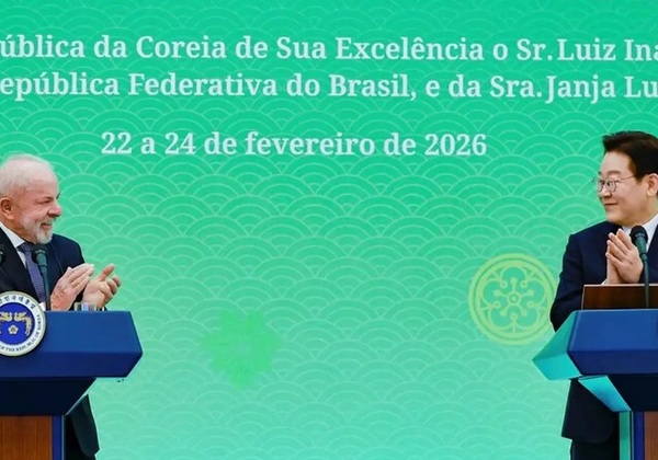 Em Seul, Lula anuncia acordos comerciais com a Coreia do Sul