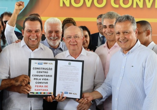 Construção de centro comunitário é autorizado em Feira de Santana com investimento de R$ 18 milhões