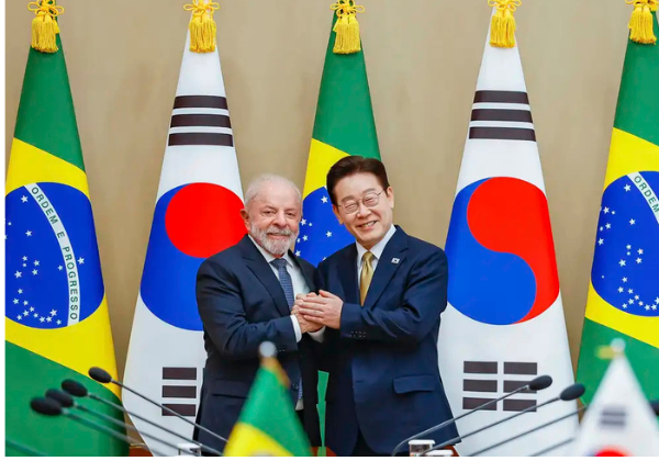 Na Coreia, Lula diz que vale 'qualquer sacrifício' para prender magnatas do crime