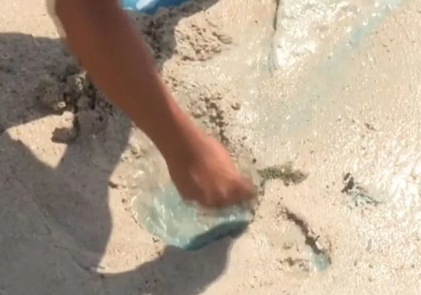 Praia de São Tomé de Paripe tem suspeita de contaminação; Inema realiza análises