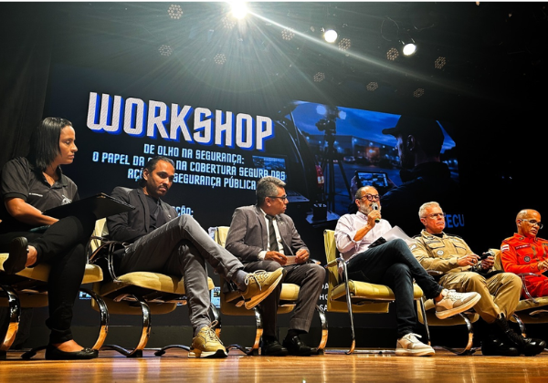 Workshop na Bahia reforça parceria entre imprensa e forças de segurança