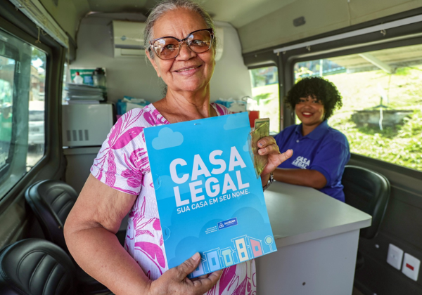 Prefeitura leva ação itinerante de regularização fundiária ao Bate Coração, em Paripe