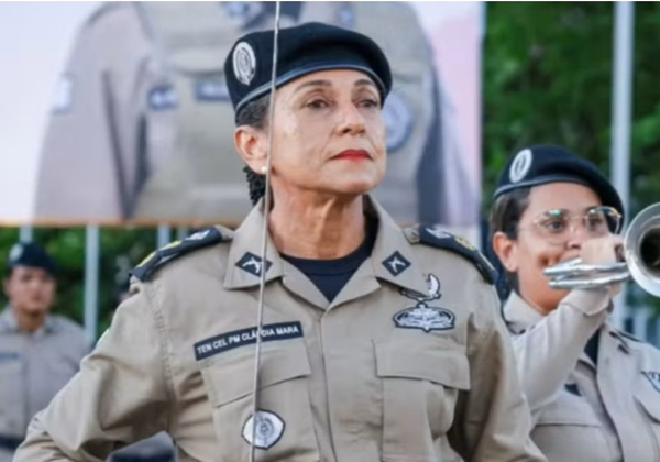 Governador celebra posse da tenente-coronel Claudia Mara no comando do Batalhão do Centro Histórico