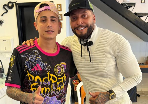 Kannário grava com Teto, MC Hariel e L7nnon em temporada no Rio x SP