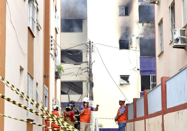 Parecer técnico recomenda demolição parcial de prédio que pegou fogo após explosão de gás no Stiep