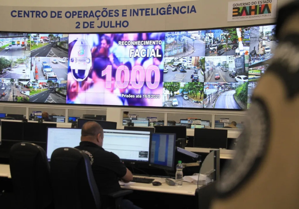 Reconhecimento Facial da SSP já auxiliou na captura de 500 foragidos na Bahia em 2026