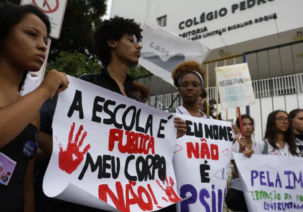 Um quarto das estudantes adolescentes no país já foi alvo de violência sexual