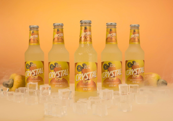 Crystal Ice lança bebida inédita de caju e aposta na valorização de sabores do Nordeste