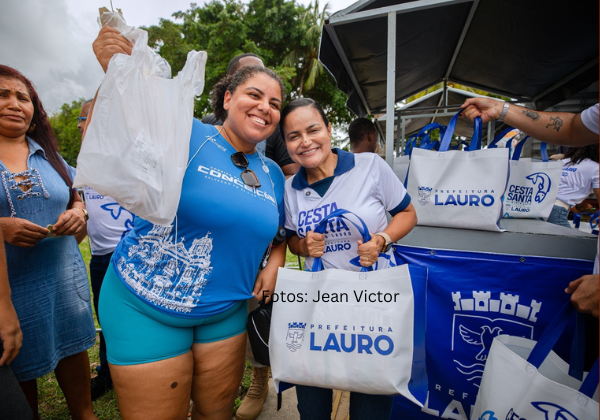 “É uma ação inédita que reforça nossa missão de cuidar das pessoas”, diz Débora Regis sobre Cesta Santa