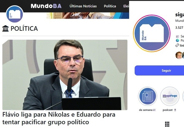 Instagram e sites de notícias são principais fontes de informação sobre política para brasileiros