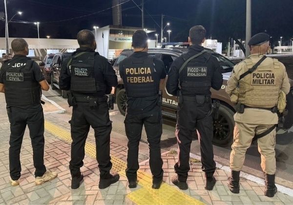 Operação prende 75 foragidos na Bahia, em outros cinco estados e na Bolívia