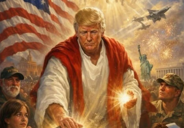 Trump apaga imagem de IA em que ele aparecia como Jesus após críticas