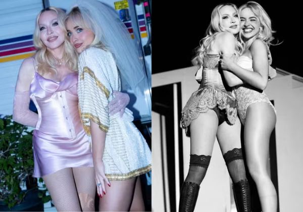Madonna celebra encontro com Sabrina Carpenter no Coachella e investiga desaparecimento de figurinos 