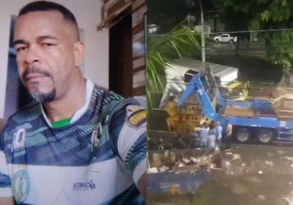 Funcionário da Limpurb morre após caminhão atingir veículo de coleta na Avenida Garibaldi