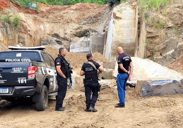 Operação apreende máquinas avaliadas em R$ 1 milhão em área de mineração investigada no sudoeste baiano