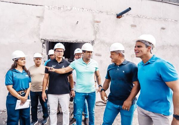 Prefeito Bruno Reis vistoria obras do CCO no Subúrbio, que já superam 60% de execução