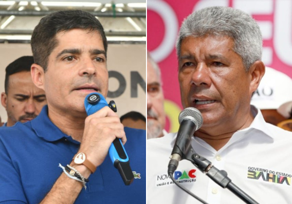 Pesquisa aponta empate técnico entre ACM Neto e Jerônimo na disputa pelo governo do Estado