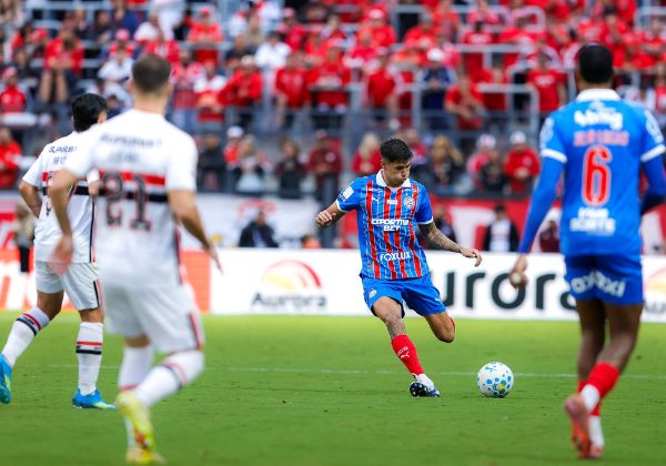 Bahia arranca empate no último minuto contra o São Paulo pelo Brasileirão