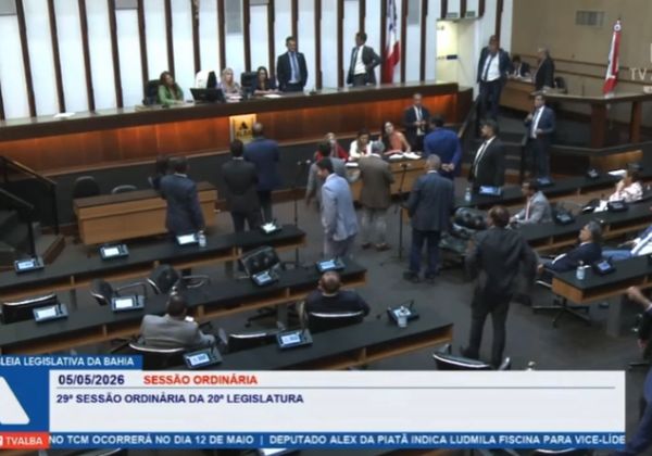 Sessão da Alba que votaria empréstimo de R$ 5,4 bilhões para Embasa é encerrada por falta de quórum