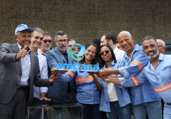 Embasa lança nova marca institucional e celebra 55 anos de atuação