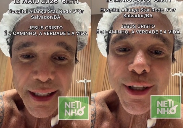 ‘Deus me fez espírito forte que sempre pediu desafios’, diz Netinho sobre tratamento contra câncer