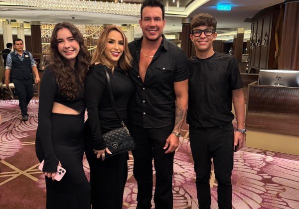 Rubynho curte férias em família e passa por três países