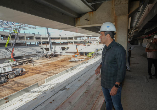Bruno Reis prevê entrega da Arena Multiuso Antônio Balbino para outubro
