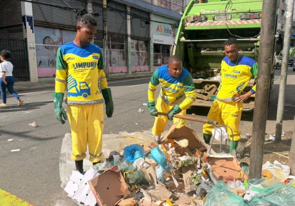 Operação emergencial é realizada em Salvador após paralisação nacional dos agentes de limpeza