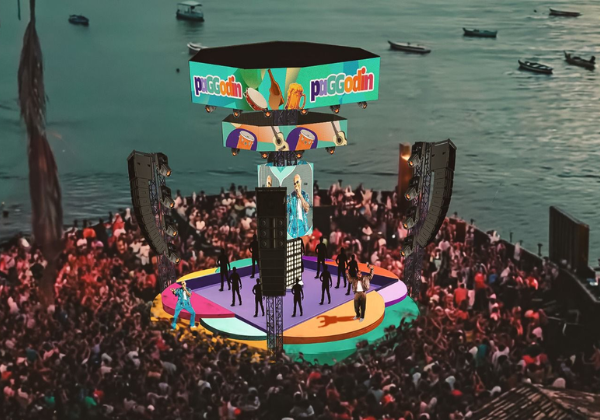 Léo Santana divulga imagem 3D do palco do PaGGodin em Salvador