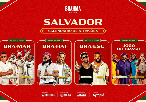 Arena Nº1 transforma a Praça Maria Felipa em ponto de encontro para torcedores em Salvador