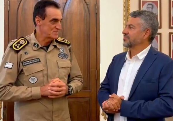 Ex-prefeito de Irecê se reúne com comandante-geral da PM e solicita reforço da segurança durante o São João
