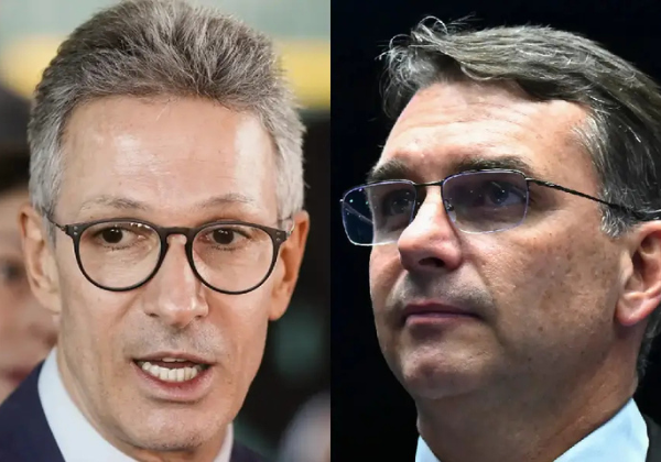 Zema diz que eleitores que votarem em Flávio Bolsonaro vão ‘entregar eleição a Lula’