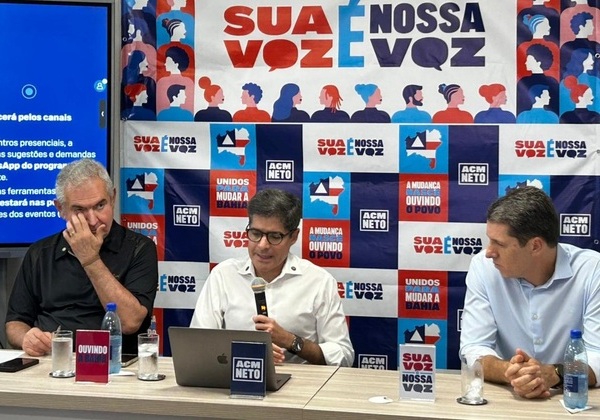 ACM Neto diz que Jerônimo persegue prefeitos opositores: ‘por isso muitos votam em mim em silêncio’