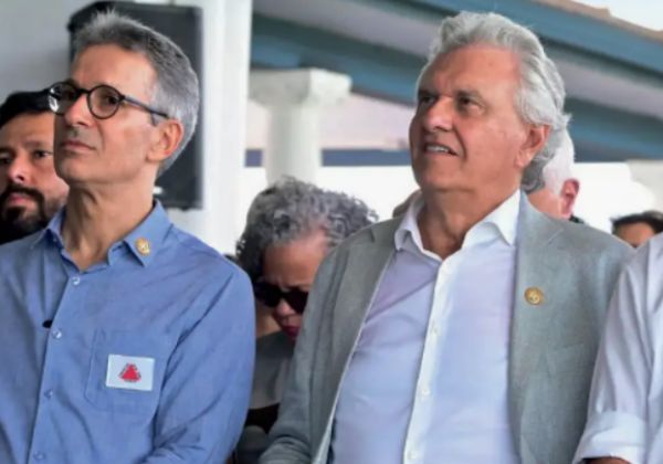 Caiado nega conversa sobre ser vice de Zema em possível chapa para 2026