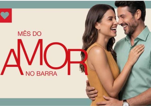 Mês do Amor no Barra: Celebre quem você ama na época mais apaixonante do ano