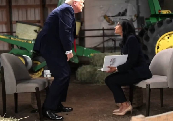 Trump encerra entrevista após ser questionado sobre fundo bilionário e fraude eleitoral