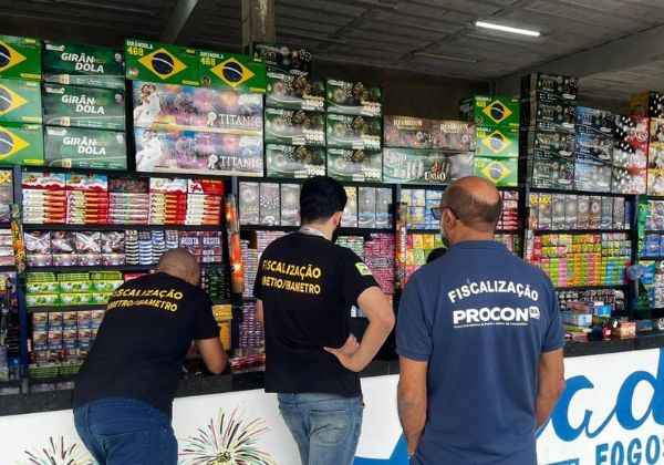 'Operação Em Chamas' apreende 7 mil unidades de fogos de artifício em cinco cidades na Bahia