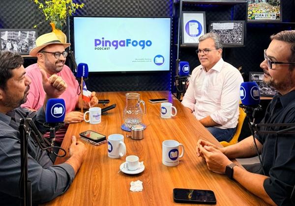 Vereador Ricardo Almeida é o convidado desta semana do podcast ‘Pinga Fogo’; assista